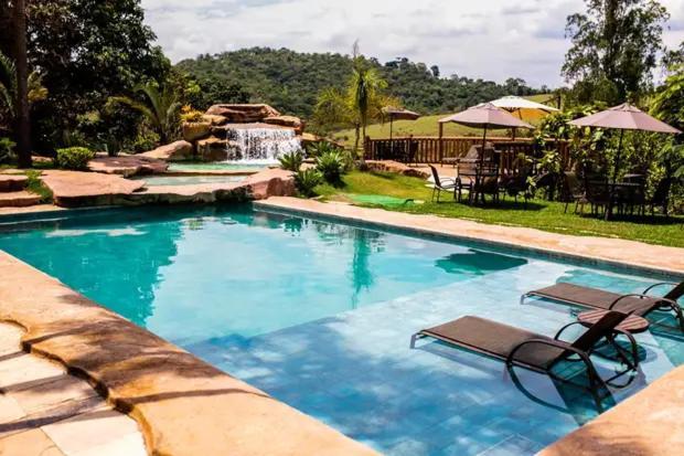 Hotel Fazenda Horizonte Belo Brumadinho Exteriör bild